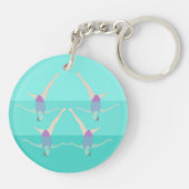 Artistic Swimming Schlüsselanhänger (Rückseite)