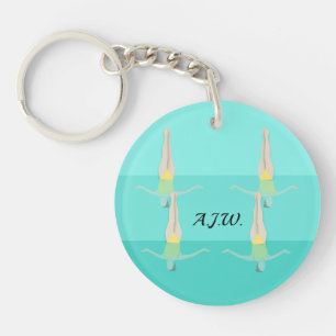 Artistic Swimming Schlüsselanhänger