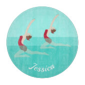 Artistic Swimming Schneidebrett (Vorderseite)