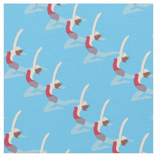 Artistic Swimming Stoff (Nahaufnahme)