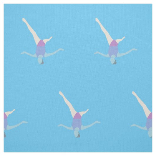 Artistic Swimming Stoff (Muster)
