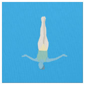 Artistic Swimming Stoff (Nahaufnahme)