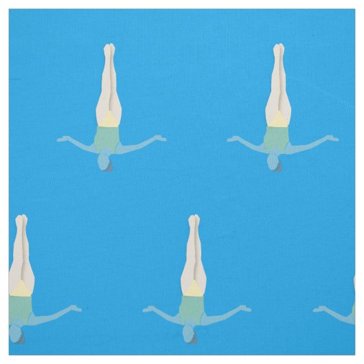 Artistic Swimming Stoff (Muster)