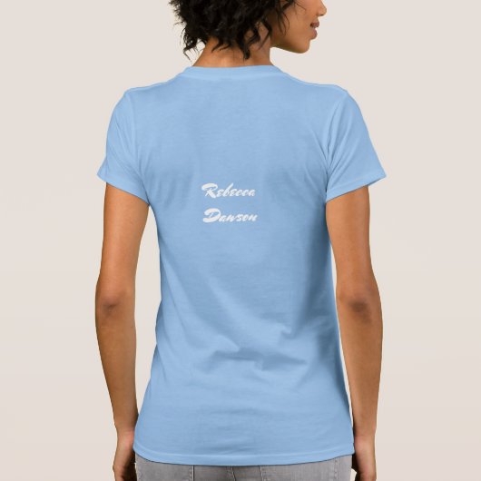 Artistic Swimming T-Shirt (Rückseite)