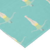 Artistic Swimming Tischdecke (Schrägansicht)