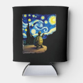 Artistic Turtle Shirt  Starry Night Turtle (4) Dosenkühler (Vorderseite)