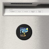 Artistic Turtle Shirt Starry Night Turtle (4) Magnet (In Situ (Geschirrspüler))