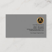 Artistic Vehicles Artwork Taxi Driver Visitenkarte (Rückseite)