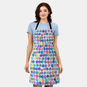 Artistic Watercolor Apron – Bold Modern Design  Schürze (Getragen)