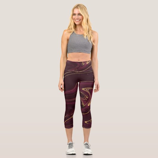 Artistic Watercolor Beste Leggings für Frauen (Vorderseite)