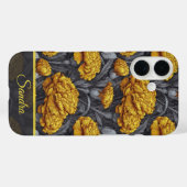 Artistic Wedding Favors Carnation Name Case-Mate iPhone Hülle (Rückseite (Horizontal))