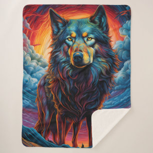 Artistic Wolf Dog Sherpadecke
