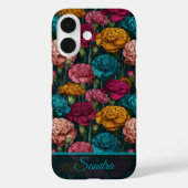 Artistic Women Gift Carnation Custom Case-Mate iPhone Hülle (Rückseite)