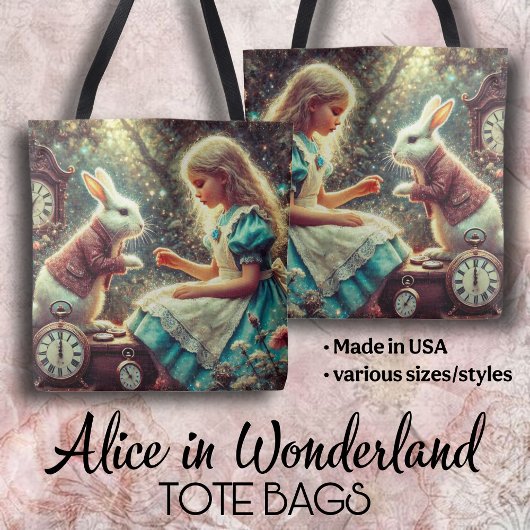 Artistic Wonderland Scene Vintage Boho Tasche