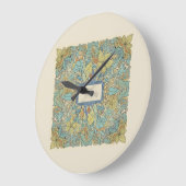 Artistic Zentangle Mandala Wall Clock Große Wanduhr (Winkel)