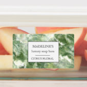 Artistische Aquarellseifen, eleganter Kleber Etiketten (Befestigt)