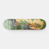 ARTISTISCHE SKATEBOARD _Orange Wald (Horizontal)