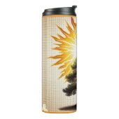 "Artistischer Sturm" Thermosbecher (Nach links gedreht)