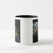 Artistisches Konzept der Wiedergeburt des Mondes O Tasse (Zentrum)