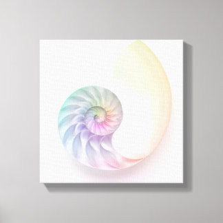 Artistisches Nautilus-Bild Leinwanddruck