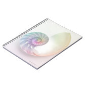 Artistisches Nautilus-Bild Notizblock (Linke Seite)