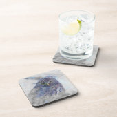 Artistisches Owl Getränkeuntersetzer (Rechte Seite)