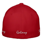 "Artistry in Thread: Sticked Shirt Collection" Bestickte Baseballkappe (Rückseite)