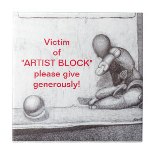 Artists and creative people dread artist’s block fliese
