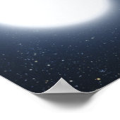 Artist's concept showing the binary star system poster (Ecke)