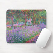 Artist's Garden at Giverny von Claude Monet Mousepad (Mit Mouse)