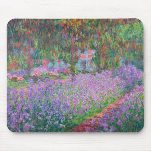 Artist's Garden at Giverny von Claude Monet Mousepad