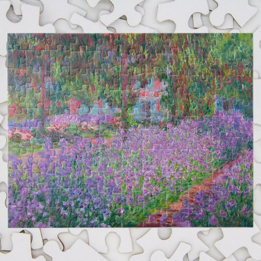 Artist's Garden at Giverny von Claude Monet Puzzle