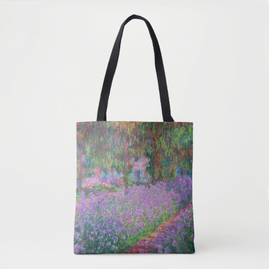 Artist's Garden at Giverny von Claude Monet Tasche (Vorderseite)