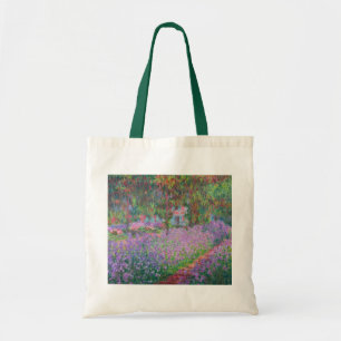 Artist's Garden at Giverny von Claude Monet Tragetasche