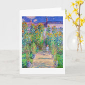 Artist's Garden, Monet Karte (Gelbe Blume)