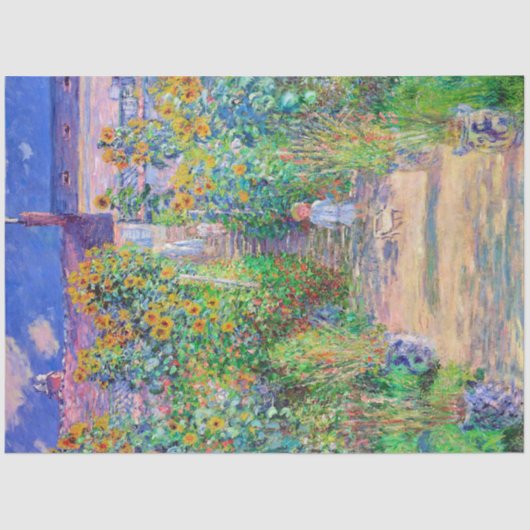 Artist's Garden, Monet Seidenpapier (Vorderseite)
