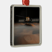 Artists Konzept von Mars Express Raumfahrzeugen Ornament Aus Metall (Rechts)