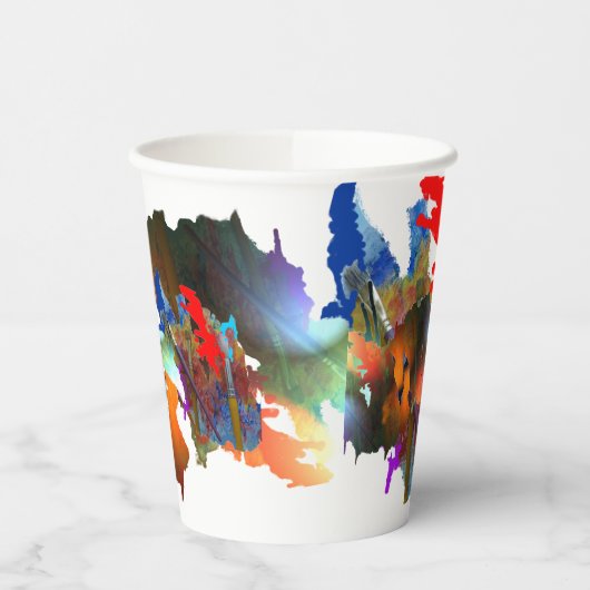 Artists Paint Cup Pappbecher (Links)