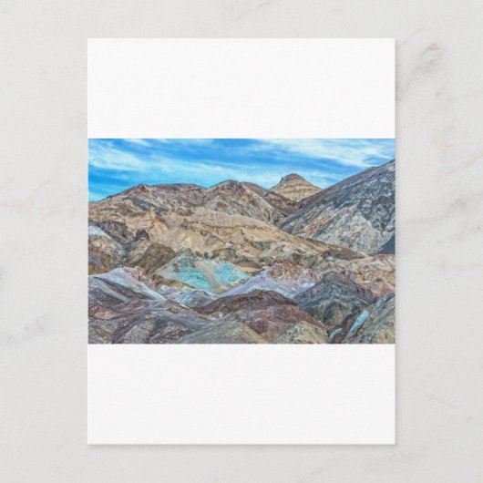 (Artist's Palette) Death Valley National Park Postkarte (Vorderseite)