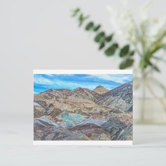 (Artist's Palette) Death Valley National Park Postkarte (Stehend Vorderseite)