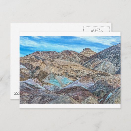 (Artist's Palette) Death Valley National Park Postkarte (Vorne/Hinten)