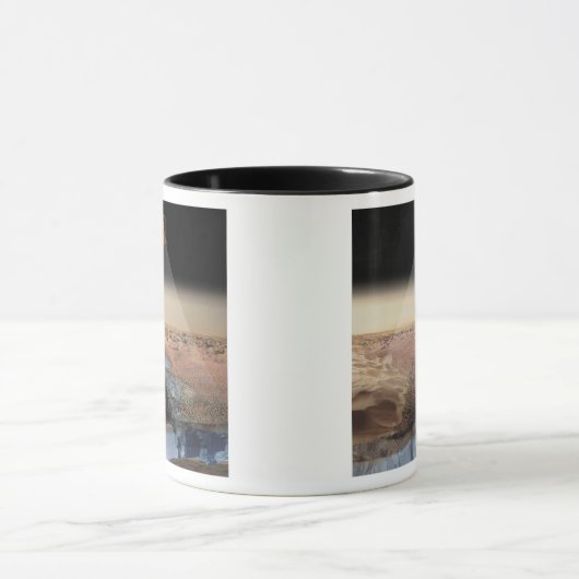 Artist's View of Odyssey Detection Ice Tasse (Zentrum)