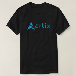 Artix Logo und Marke auf Kastendunkelheit T-Shirt