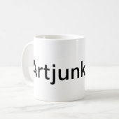 Artjunkhaus Splash-Art Jeff Hankamer Minimalistisc Kaffeetasse (Vorderseite Links)