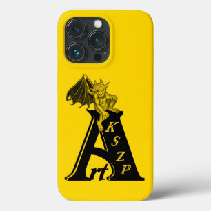ArtKSZP Logo mit golem , gelb und schwarz Design Case-Mate iPhone Hülle