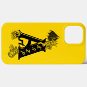 ArtKSZP-Logo mit Golem und Skull Case-Mate iPhone Hülle (Rückseite (Horizontal))