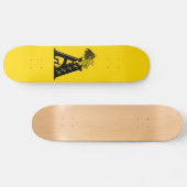 ArtKSZP Logo mit Kleine Golem Skateboard (Horizontal)