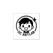 Artlab Rubber Briefmarke Gummistempel (Prägung)