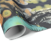 ArtLady 10 Charmant und bedrückt Geschenkpapier (Rolleneckpunkt)