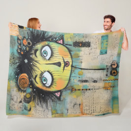 ArtLady 11 Bezaubernd und bedrückt Fleecedecke